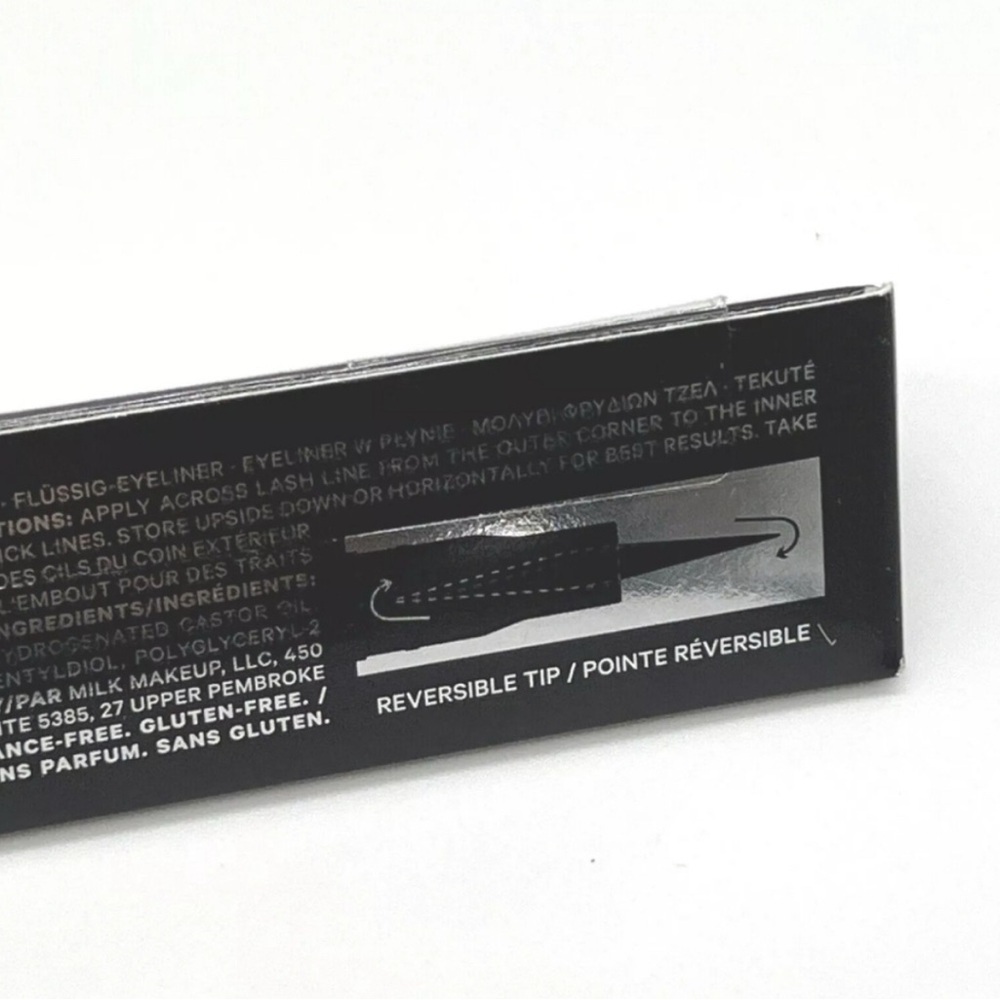 MILK Makeup NIB Kush Liquid Eyeliner - Black - Full Size 0.03 oz - Picture 5 of 6